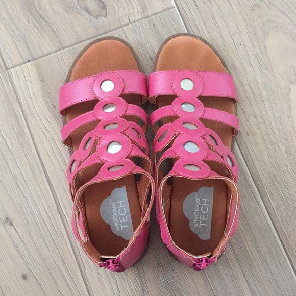 Girls Pink gladiator sandals UMI kids - Picture 2 of 8